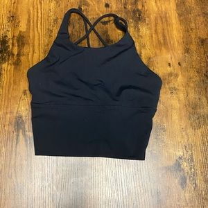 Long sports bra